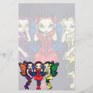 "Three Wise Faeries" Stationery