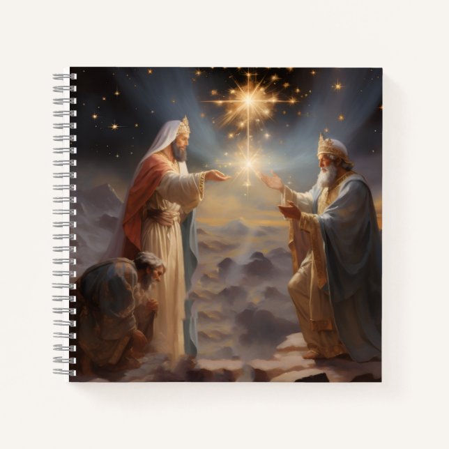 Three Wise Men and Star Notebook (Front)