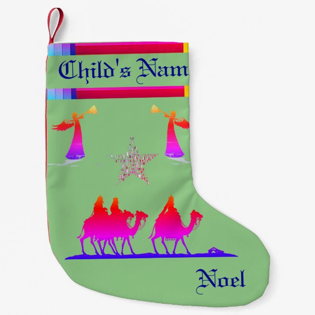 Three Wise Men / Angels Stocking (Front)