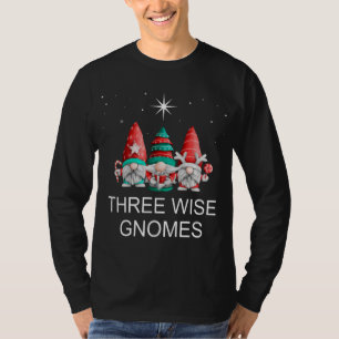 Three Wise Men Christmas Gnomes T-Shirt