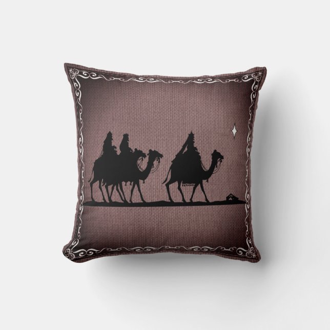 Three Wise Men Cushion (Front)
