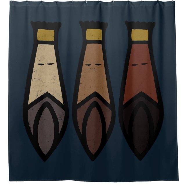 Three Wise Men. Los Tres Reyes Magos Shower Curtain (Front)