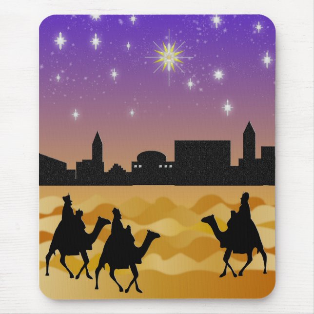 Three Wise men mouse pad (Front)