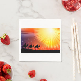 Three Wise Men Paper Napkins