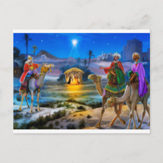 Three wise men postcard