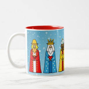Three Wise Men Two-Tone Coffee Mug