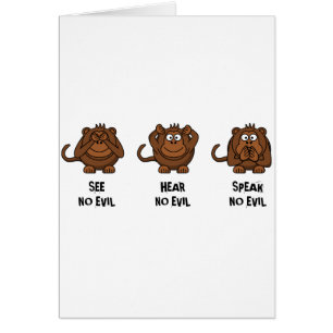 Three Wise Monkeys