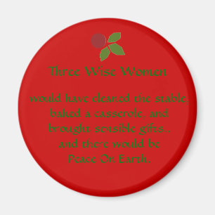 three wise women magnet