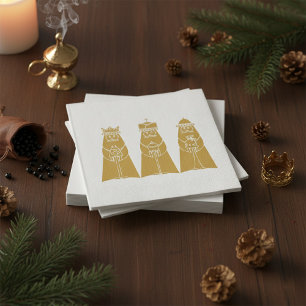Three Wisemen Napkin