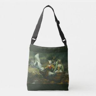 Three Witches All Over Print Tote Bag