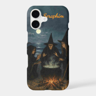 Three Witches Brew Cauldron Full Moon Beach Name