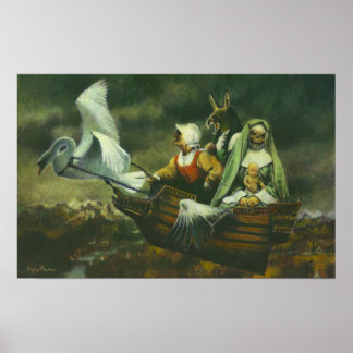 Three Witches Canvas Print