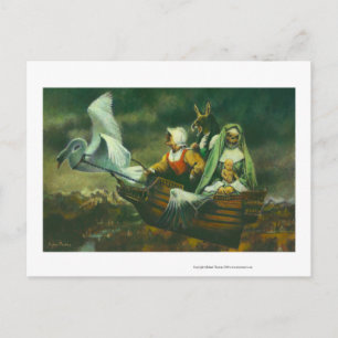 Three Witches Design Postcard