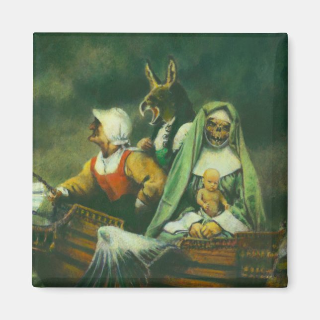 Three Witches Magnet (Front)