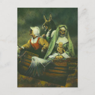 Three Witches Postcard