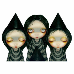 Three Witchy Sisters Photo Sculpture