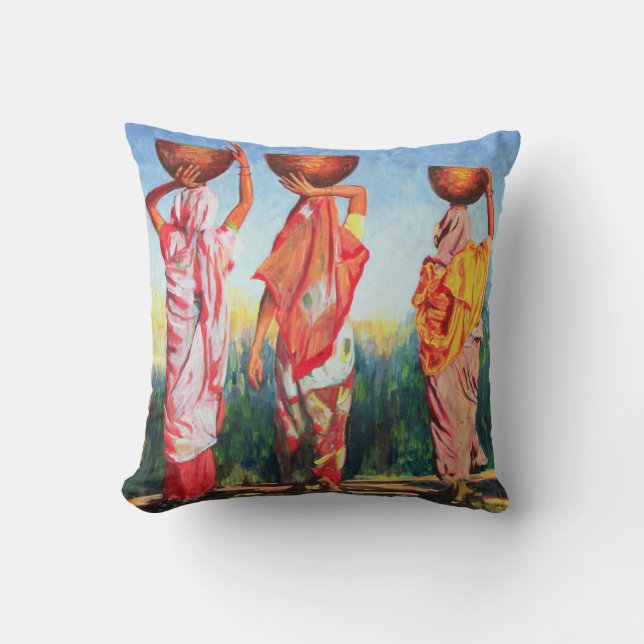 Three Women 1993 Cushion (Front)