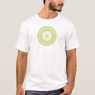 Three Word Quotes ~Health Is Wealth~ T-Shirt