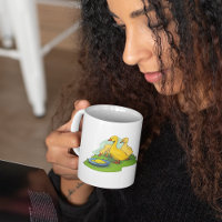 Three Yellow Ducklings