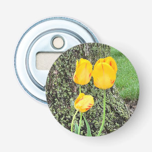 Three Yellow Tulips / Bottle Opener