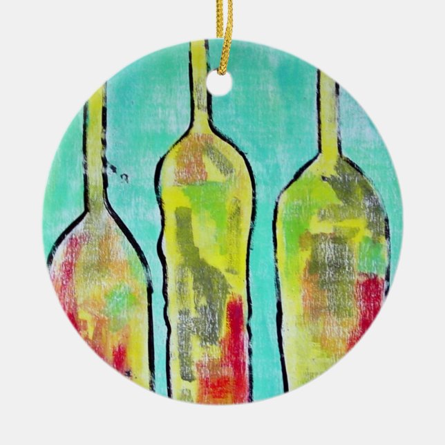 threeoclockrock ceramic tree decoration (Front)