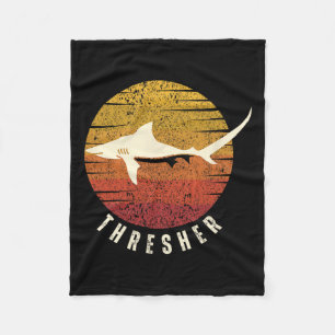 Thresher Shark Deep Sea Fishing Ocean Fish Shark Fleece Blanket