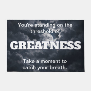 Threshold of Greatness Welcome Mat