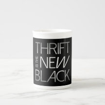 Thrift is the New Black Mug
