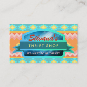 Thrift Shop Slogans Business Cards