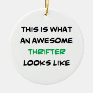 thrifter, awesome ceramic tree decoration