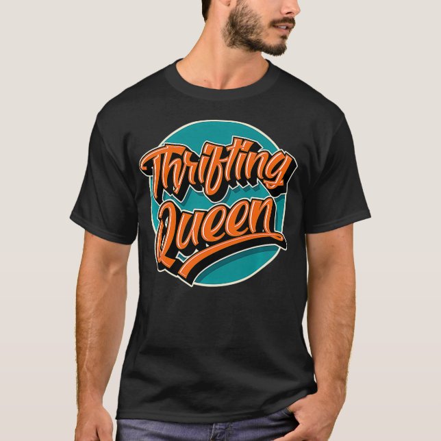 Thrifting Queen Thrift Premium  T-Shirt (Front)