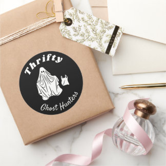 Thrifty Ghost Hunters - Round Stickers