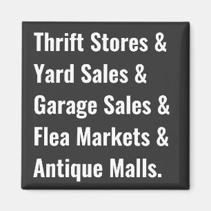 Thrifty List Magnet