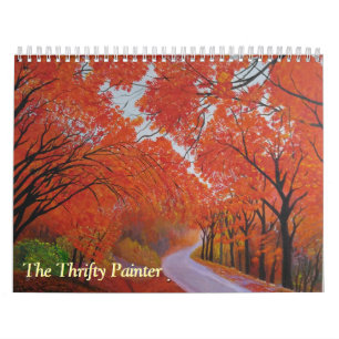 Thrifty Painter World Scenes Original Landscapes  Calendar