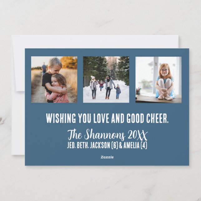 Thrill of Hope Christmas Card (Back)