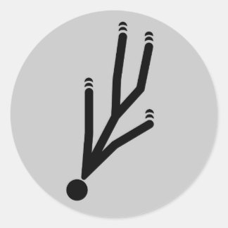 Thrill Seeker Classic Round Sticker