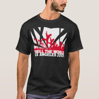 thrill the World Los Angeles 2009 ~ black T-Shirt