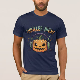 Thriller Night Pumpkin Halloween T-Shirt
