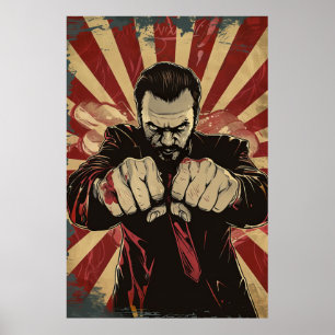 Thrilling Action Suspense Movie Marketing Poster