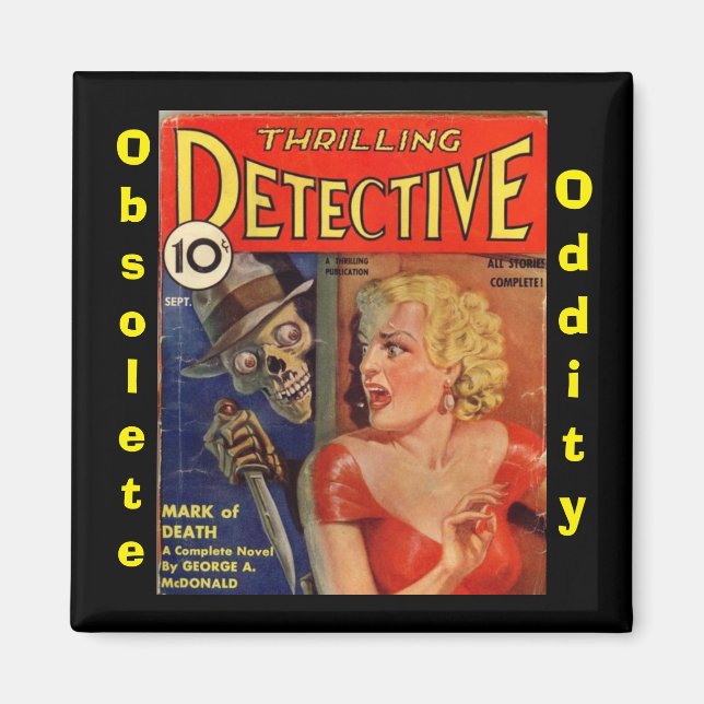Thrilling Detective Magnet (Front)