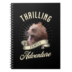 Thrilling Family Adventure Bear Wilderness Notebook
