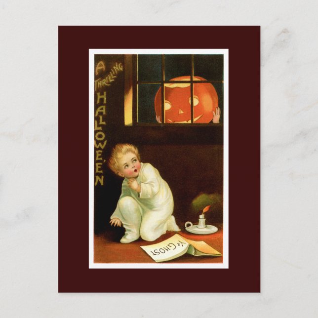 Thrilling Halloween Postcard (Front)