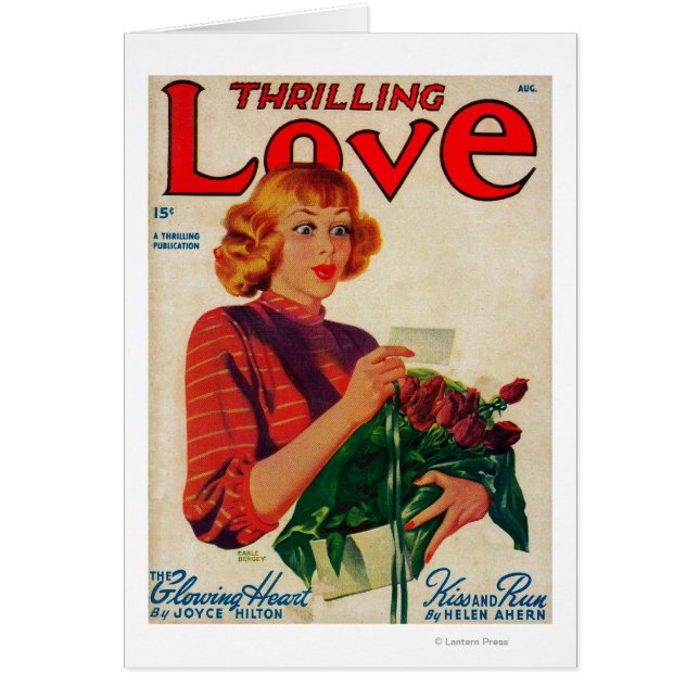 Thrilling Love Magazine Cover (Front)