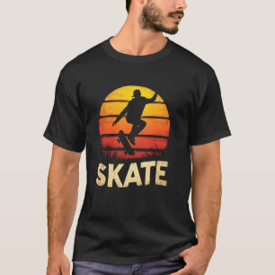 Thrilling Skateboarder at Sunset T-Shirt