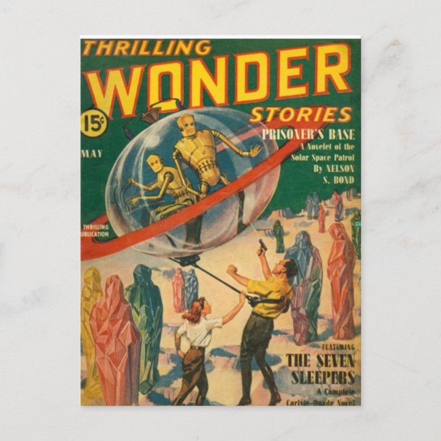 Thrilling Wonder 7 Jigsaw Puzzle Postcard (Front)
