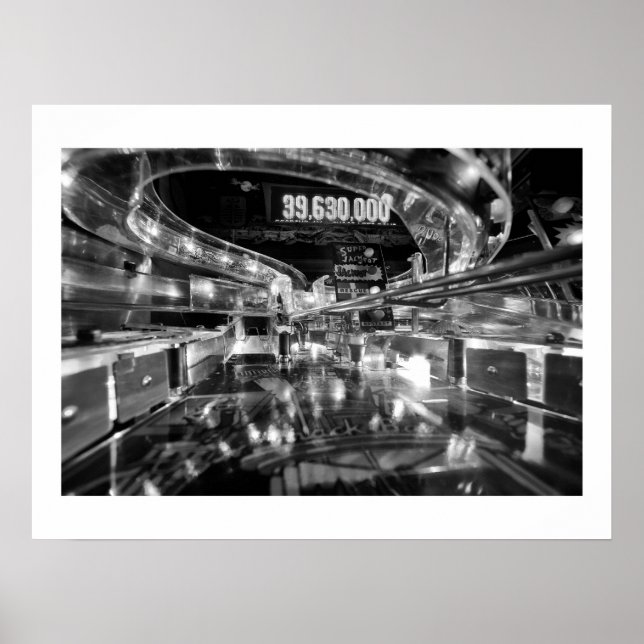 Thrills in 3D pinball poster (Front)