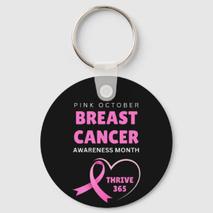 Thrive 365 Breast Cancer Awareness Month 2024 Key Ring