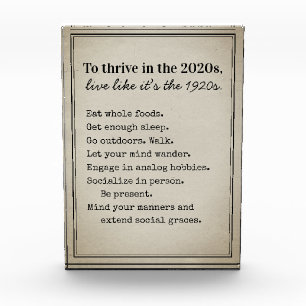 Thrive in 2026 Back to Basics Photo Block