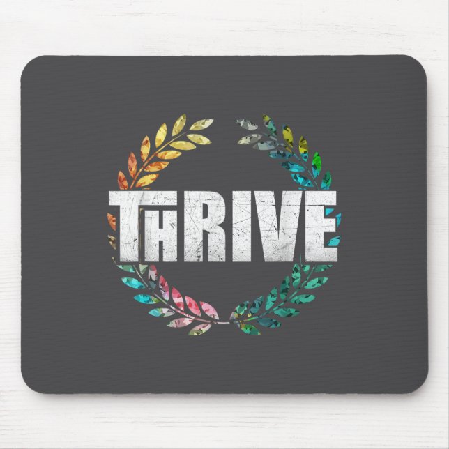 Thrive  mouse mat (Front)