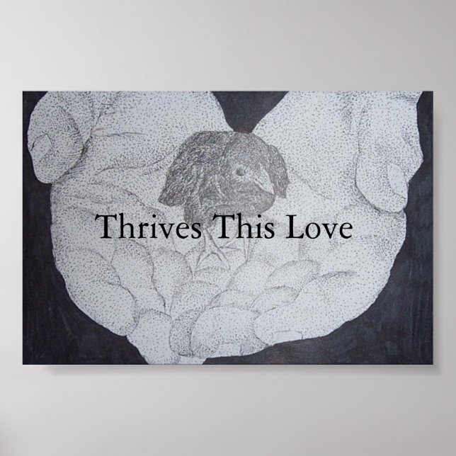 thrives this love poster (Front)